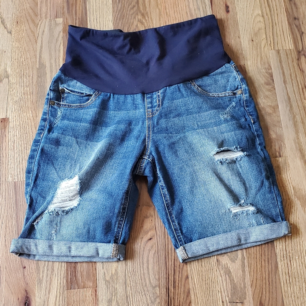 Motherhood Maternity Bounceback Bermuda